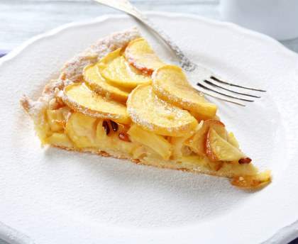 Tarte moelleuse aux pommes