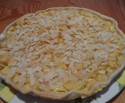 Tarte normande aux pommes