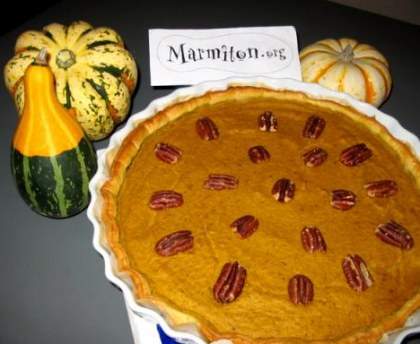 Tarte poire et potimaron