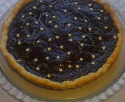Tarte poires, bananes, et chocolat ultra-simple