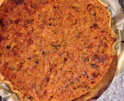 Tarte poisson - fromage