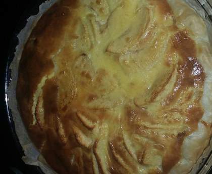 Tarte pomme figue mascarpone