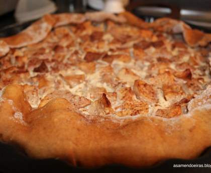 Tarte pomme-poire-cannelle