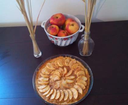 Tarte Pommes Noisettes Cannelle