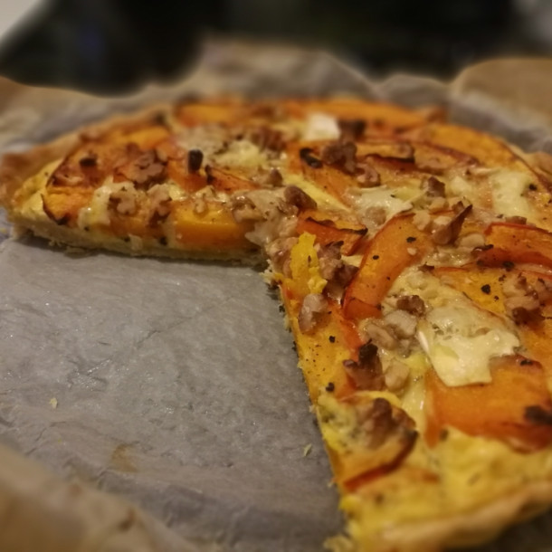 Tarte potimarron sans oeuf
