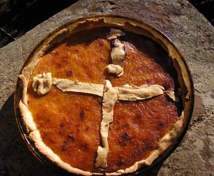 Tarte potiron-citron
