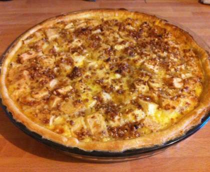 Tarte pralinée aux pommes