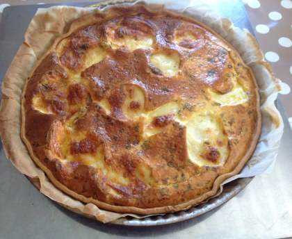 Tarte Provençale (tomate, courgette, mozzarella)