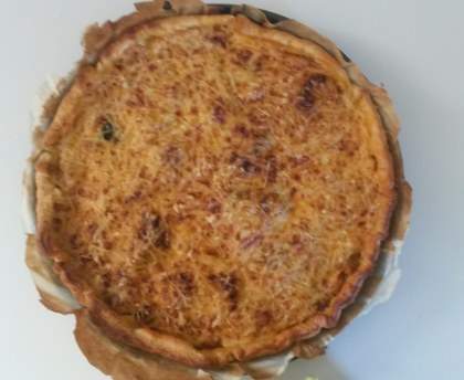 Tarte salée à la ratatouille et au thon