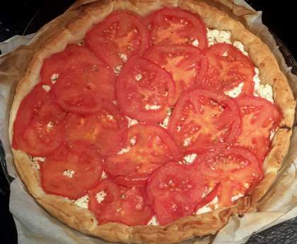 Tarte salée au brocciu