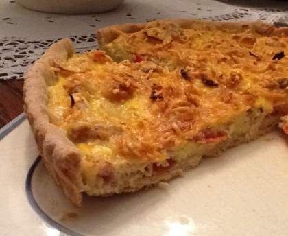 tarte salée au thon
