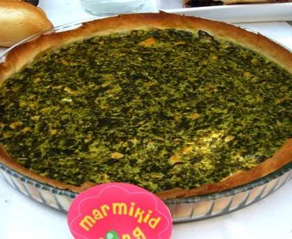 Tarte saumon et épinards facile