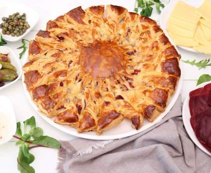 Tarte soleil raclette