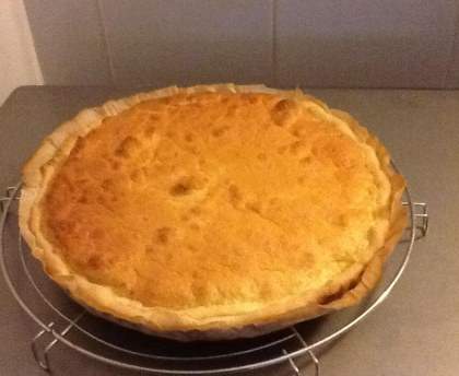 Tarte soufflée au fromage