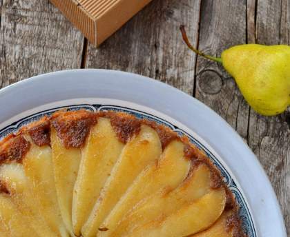 Tarte tatin aux poires feuilletée