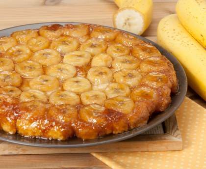 Tarte tatin banane toffee 
