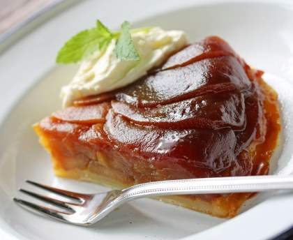 Tarte tatin sablée