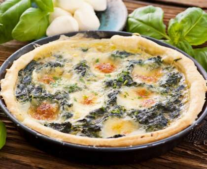 Tarte thon et courgettes