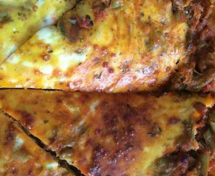 Tarte thon-haricots verts