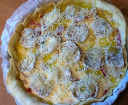 Tarte tomates basilic chevre