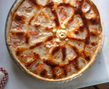 Tarte tomates courgettes mozzarella