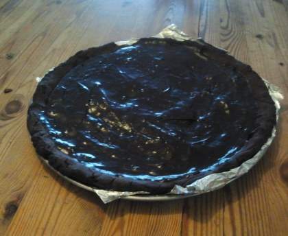 Tarte tout chocolat