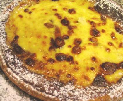 Tarte vaudoise (tarte à la crème facile)