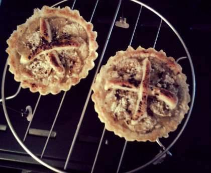 Tartelette banane façon crumble