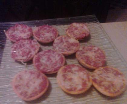 tartelette jambon et lardon