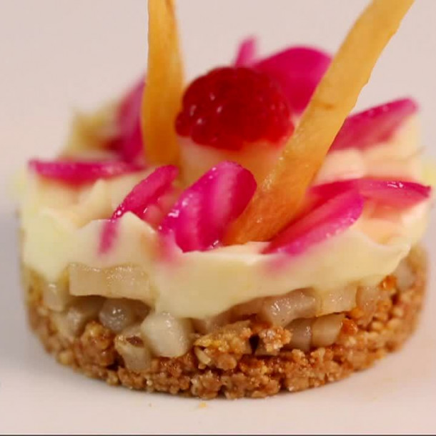 Tartelette topinambour et panais