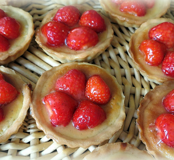 Tartelettes amandines aux fraises