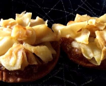 Tartelettes aux pommes caramélisées