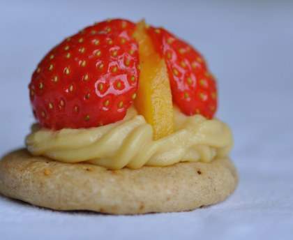 Tartelettes pimentées Fraise-Mangue-Menthe