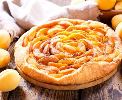 Tartes à l'abricot maison