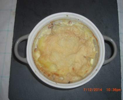 Tartiflette au munster rapide