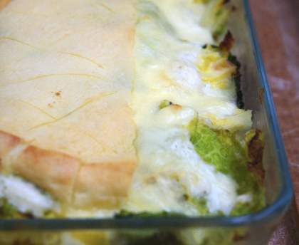 Tartiflette aux choux