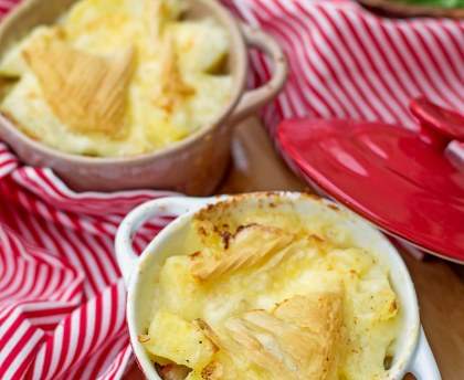 Tartiflette aux courgettes
