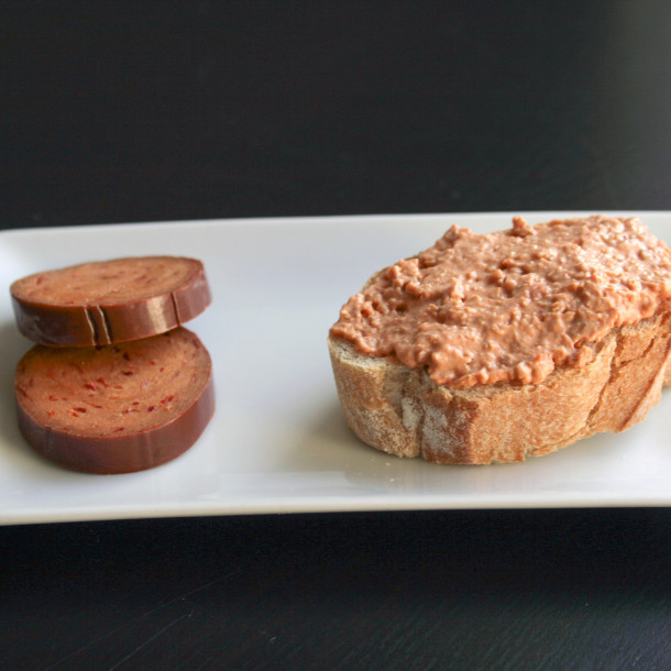 Tartinade de chorizo végétal (végétalien, végane)