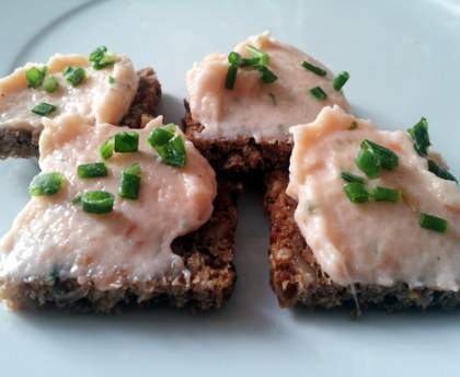 Tartinade légère de saumon fumé