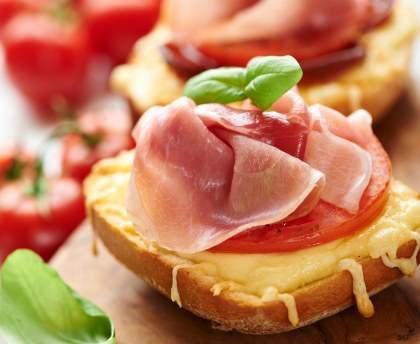 Tartines au cantal