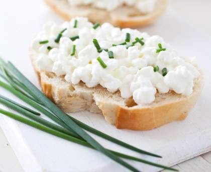 Tartines au fromage blanc (Belgique)
