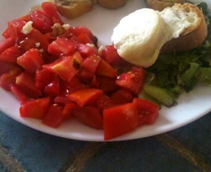 Tartines gourmandes de chèvre chaud