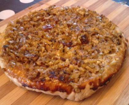 tatin de fenouil au bleu