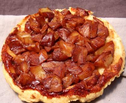 Tatin de pomme au camembert