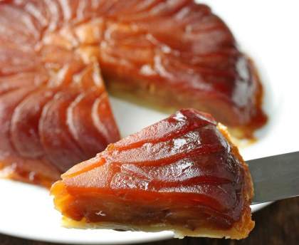 Tatin de pommes caramélisées