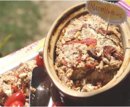 Terrine aux saveurs méditerranéennes