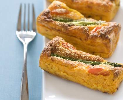 Terrine de carottes aux asperges