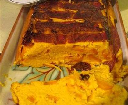 Terrine de carottes épicées au lard