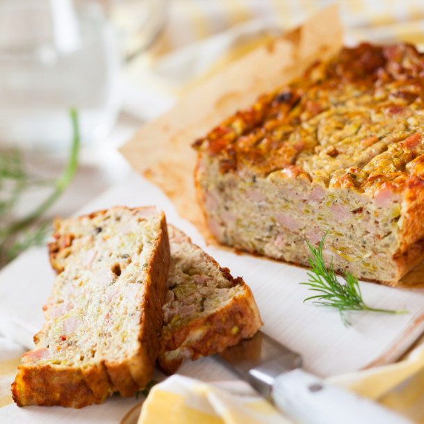 Terrine de courgettes au thon au Thermomix
