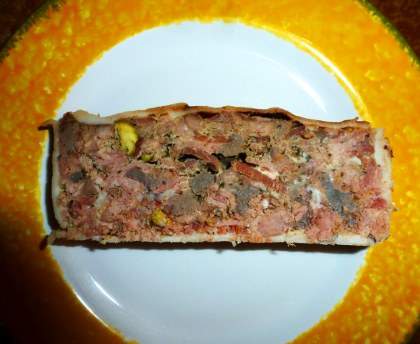 Terrine de faisan aux pistaches